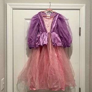 Girls Princess Halloween Dress-up Rapunzel